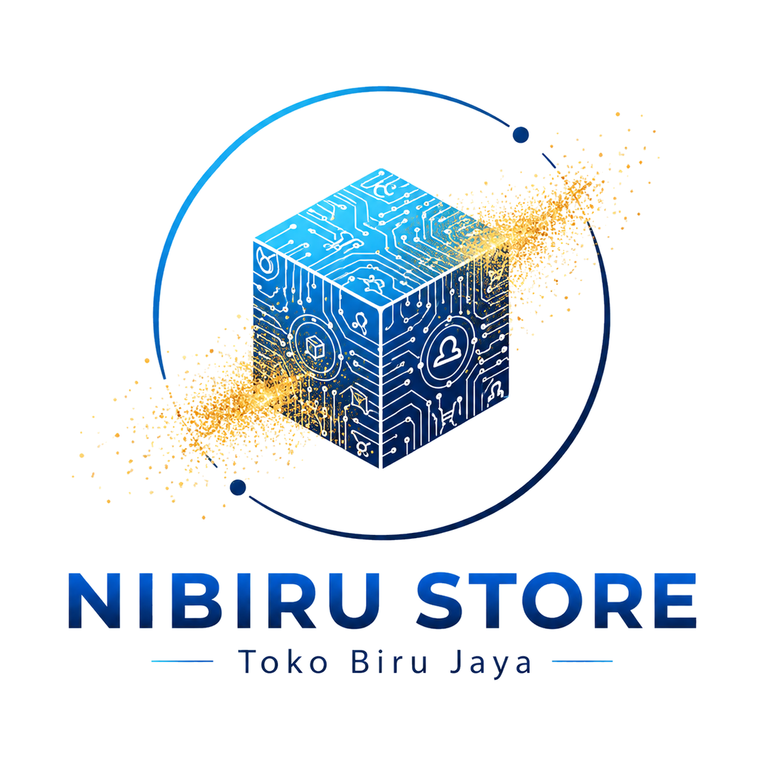 Toko Biru / Nibiru Store logo